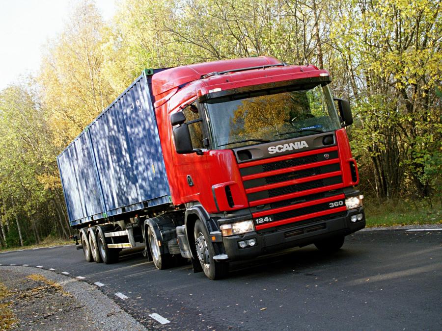  Scania R124L 360 4x2 1995 года  (фото 1 из 2)